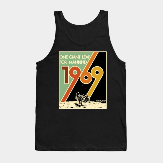 1969 Moon Landing Tank Top by JayMar